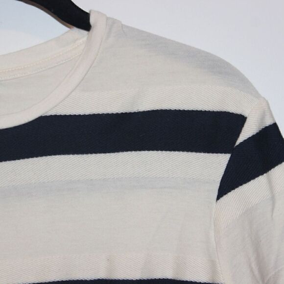 Zara Striped Short Sleeve Top Size Small - Picture 10 of 10